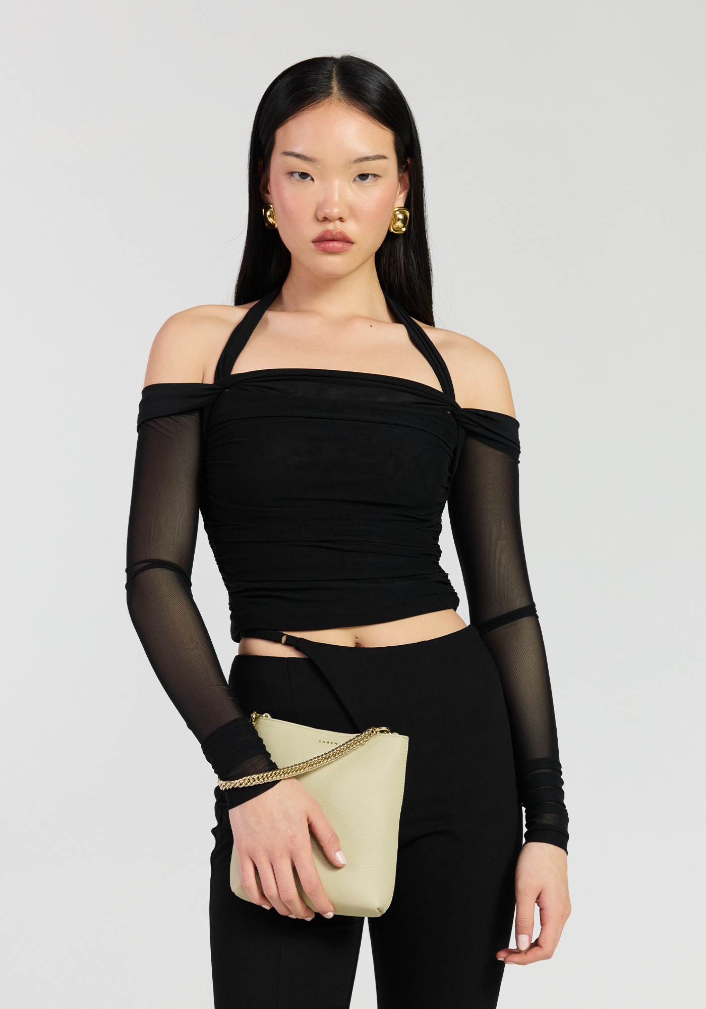 Saben Coco Mini Bag Oyster